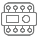  Simple PLC with text HMI