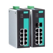 Niezarządzalny 8 portowy switch przemysłowy gigabitowy z portami SFP