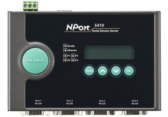 NPort 5450 MOXA - 4-port RS-232/422/485 serial device servers