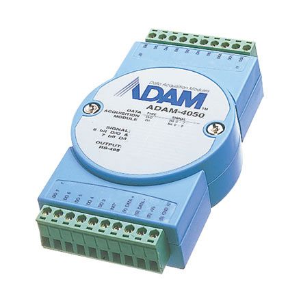 その他 ADVANTECH REGOLATORE DI AP050500 ADAM-4050 Advantech - 7DI/8DO RS-485 Remote I/O